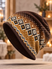 Chapeau unisexe imprimé style nordique