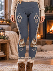 Legging de chat à poil long de style nordique rétro pour animaux de compagnie
