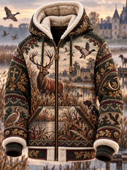 Veste en flanelle de la culture de la saison de chasse pour hommes