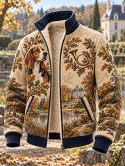 Veste polaire composite pour la saison de chasse masculine