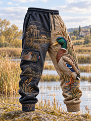 Pantalons de survêtement décontractés pour la saison de chasse, modèle homme