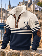 Sweat-shirt imprimé Bretagne pour hommes