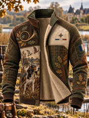 Veste polaire composite pour la saison de chasse masculine