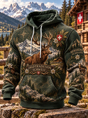 Sweat à capuche Homme Saison de Chasse Imprimé Graphique