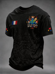 T-shirt pour hommes TOUS LES ENFANTS ONT DES DROITS