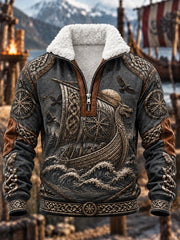 Sweat-shirt Viking Print Homme